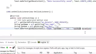 android tutorial for beginners 52 shared preference in android 2