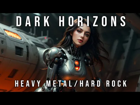 ✭1 Hour ✭ Heavy Metal / Hard Rock / Dark Techno MIX 🔥" Dark Horizons " 🔥 Work / Gym / Workout / Game