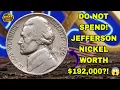 Most Valuable Jefferson Nickels Worth HUGE Money Rare Coins You MUST Check