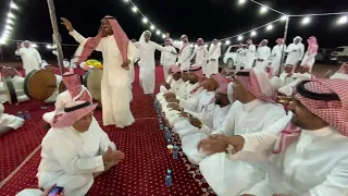 باح العزا   سامري حائل  فرقة طي  دندنها