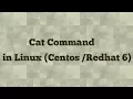Linux cat command with examples 6