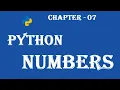 Python Numbers - Python Tutorial