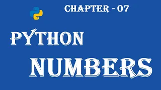 Python Numbers - Python Tutorial