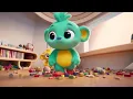 Tidy Up Song for Kids! 🧸 Wumelo & Tiko Learn to Sort Toys | Clean-up Song for Toddlers #kidssongs