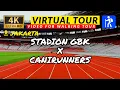 Virtual Tour | Stadion GBK X Canirunners | Jakarta | 4K UHD Video