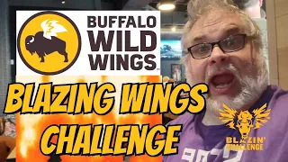 Hottest Blazing Wings Challenge Ever