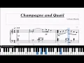 Champagne and Quail - Piano - Harry Mancini (Tutorial, Sheets Score)