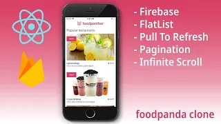 How To Create React Native Firestore FlatList Pull To Refresh Pagination Infinite Scroll