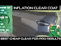 SUPER CHEAP CLEAR COAT