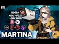 Eternal Return MARTINA Gameplay Season 10 Patch 10 4