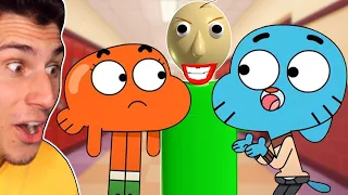Baldi Is In The Wonderfully Weird World Of Gumball 