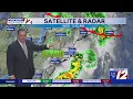 WPRI 12 Weather Forecast for 26 Very humid today with an afternoon t storm possible