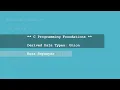 1 6 Derived Data Types Union