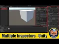 How to Open Multiple Inspectors in Unity Editor