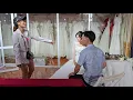 Download Lagu The girl acted strangely when she saw two people trying on wedding dresses.