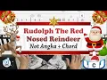 Lagu Rudolph The Red Nosed Reindeer | Keyboard Tutorial Cover in C + Not Angka + Chord
