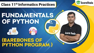 Class 11 Informatics Practices Chapter 3 Barebones of Python Program Fundamentals of python