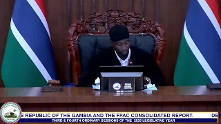THIRD & FOURTH ORDINARY SESSIONS OF THE  2026 LEGISLATIVE YEAR