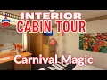 INSIDE LOOK Carnival Magic Lido Deck Full Cabin Tour