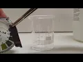 Ammonia NH3 can be formed by the addition of a strong base of an ammonium salt