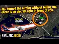 Unauthorized Turn in Busy New York Airspace Aircraft Suddenly Appears Ahead REAL ATC