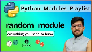 Python random Module Generate Random Numbers Shuffle More Python Tutorial