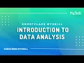 Short Class Introduction to Data Analysis