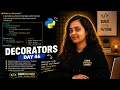 Worried About Understanding decorator Day 46 100 Days of Python Interview Question