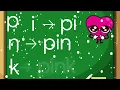 Phonics Fun Land - Lesson 5 Phonics for Kids Blending 4 Letter Words Reception phonics