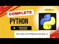 Python Object Oriented Programming Problem Solving