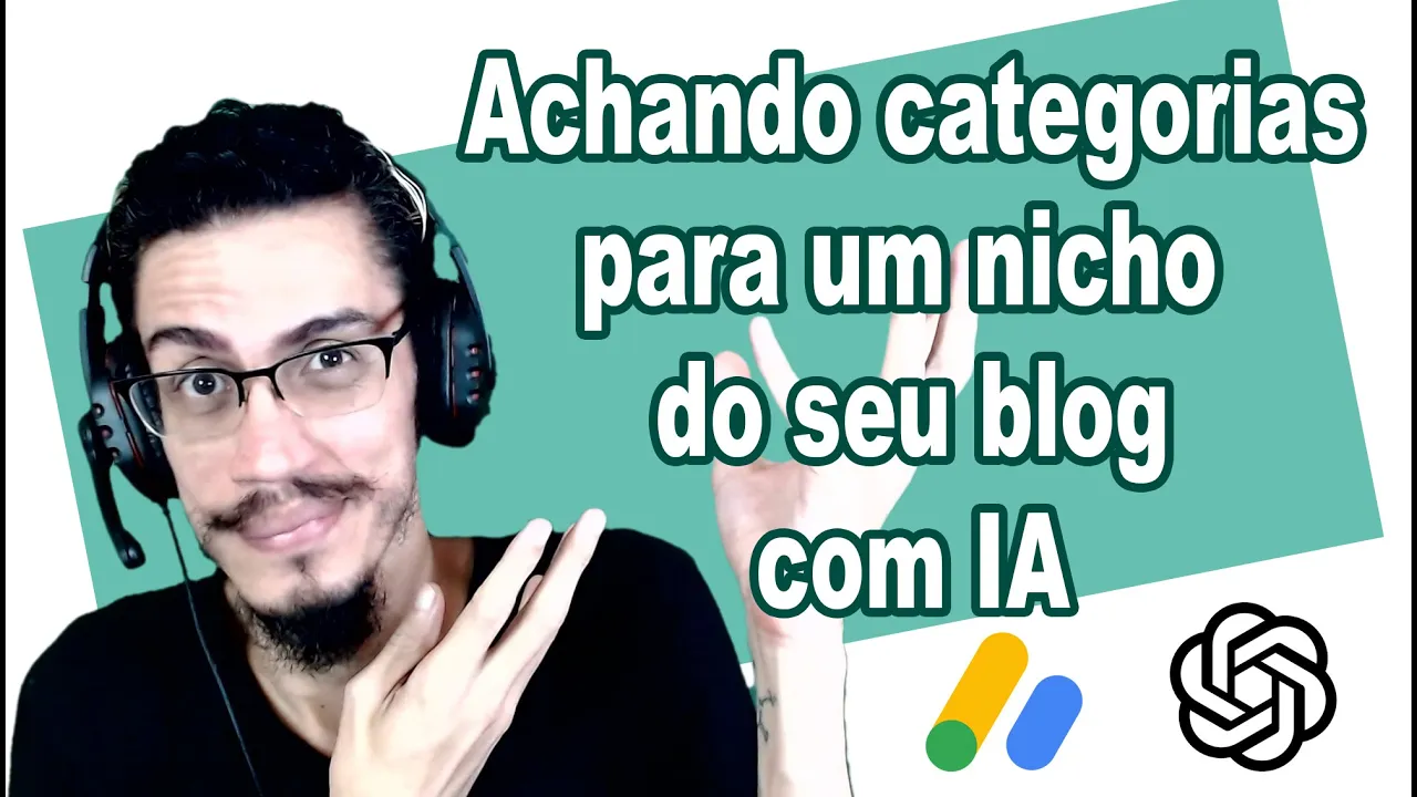 Achando categorias para um nicho do seu blog com OpenIA (inteligencia Artificial) ChatGPT