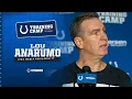 Lou Anarumo Training Camp Media Availability July 24