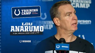 Lou Anarumo Training Camp Media Availability July 24