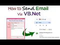 How To Send Email via VB NET For Free -
