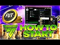 EAFC 24 WEB APP - HOW TO START MAKE COINS NO STARTER PACKS