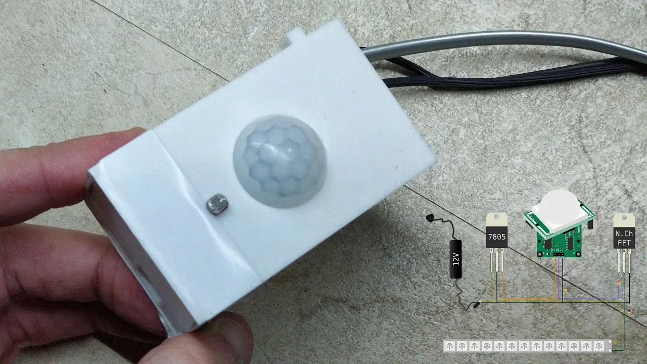 BitBastelei #315 - LED-Beleuchtung mit Bewegungsmelder