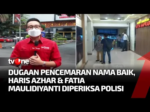 Haris Azhar & Fatia Maulidiyanti Jalani Pemeriksaan di Polda