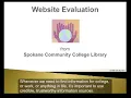 Website Evaluation Captioned 2014 YouTube version 18OCT23