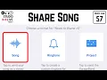 How to your GarageBand iOS songs