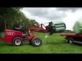 Balen halen met CERES balenklem en Schaffer 336S minishovel