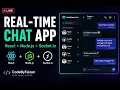 Build a Real-Time Chat App with React Node js Socket io Full Project