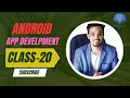 Android App Development Class-20 By Jubayer Ahmed Bangla Tutorial