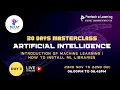 Day - 3 Introduction of Machine learning artificial intelligence
