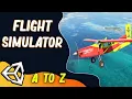 Easy Flight simulator - Airplane game in Unity3D Unity Beginner Tutorial Coding