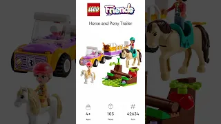 PREVIEW: LEGO Friends, Horse and Pony Trailer, Set 42634, LEGO 2024