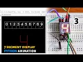 7 segment display python animation 3