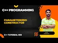 Parameterized Constructor in C C Programming in Hindi