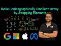 Make Lexicographically Smallest Array by Swapping Elements Leetcode 2948