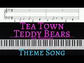 Download Lagu Tea Town Teddy Bears Opening Theme Song | Piano cover by Pianotato