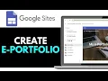 How to Make e-Portfolio in Google Sites 2025 FULL TUTORIAL